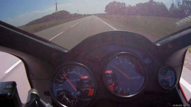 Suzuki RF 900 R acceleration 0-200 km / h разгон смотреть онлайн
