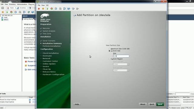 Suse Linux Enterprise Server 11 SP4 Installation on Vmware смотреть онлайн