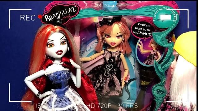Обзор Bratzillaz Jade J'adore/Magic Night Out/Магический Бал/Стоп Моушен смотреть онлайн