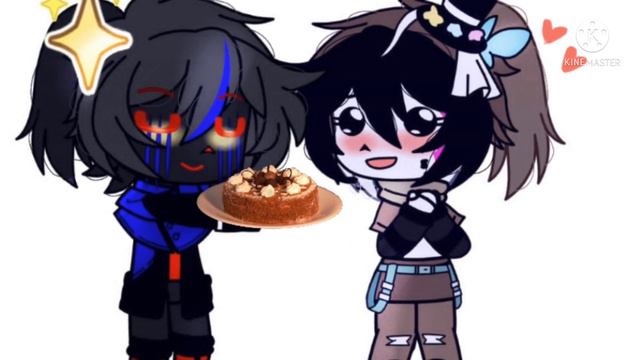 say it right😳//Error just finished making a cake for Ink😍//Aesthetic-//Gacha Club смотреть онлайн