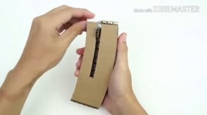 Как сделать штурмовую винтовку из картона,DIY.