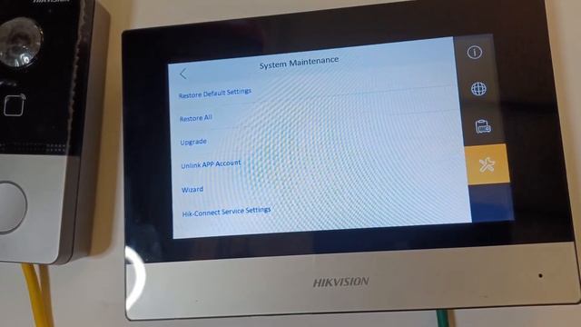 Hikvision IP Intercom How to Default Screen DS-KH6320-WTE1 смотреть онлайн