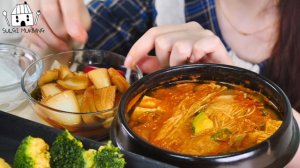 ASMR MUKBANG| 직접 만든 우대갈비 먹방 & 레시피 FRIED BEEF RIB STEAK EATING