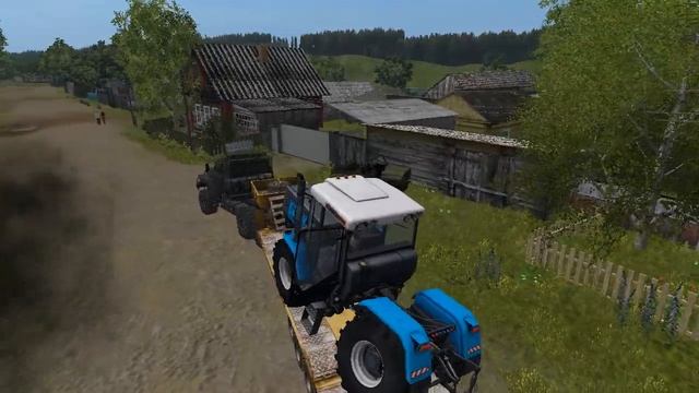 [РП] купил новый трактор хтз и везу его себе на базу смотреть онлайн