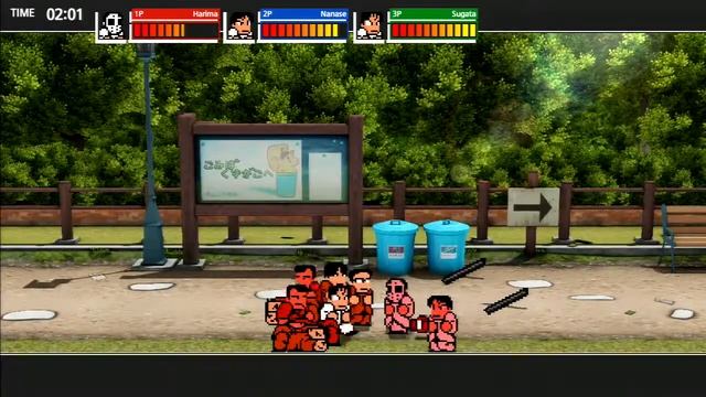 PS3 River City Super Sports Challenge - Round 7 - Double Dragon смотреть онлайн