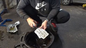 Замена масла в вариаторе Ниссан Мурано с пробегом 200 000 км