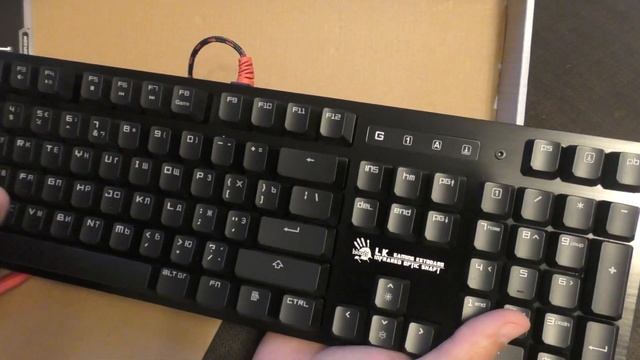 Механическая клавиатура A4TECH bloody b820r (обзор) смотреть онлайн