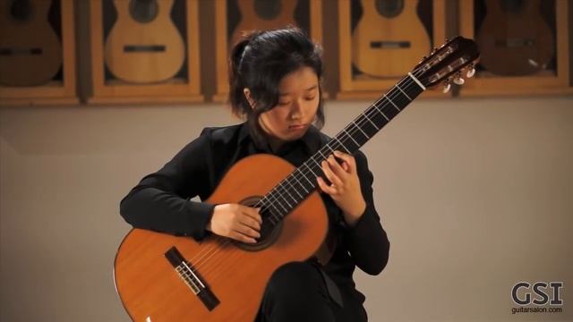 Agustín Barrios Mangoré's "Un Sueño en la Floresta" performed by Jennifer Kim on a Felipe Conde CE- смотреть онлайн