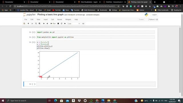 Plotting Line Graph | Python Advanced Course | Pythoneer | смотреть онлайн