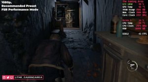 Resident Evil 4 Remake GTX 1050