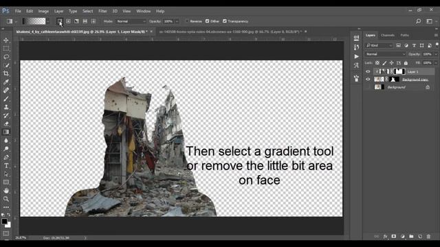 Double Exposure Effect Portrait Photoshop Tutorial | Hassan Portraiture смотреть онлайн