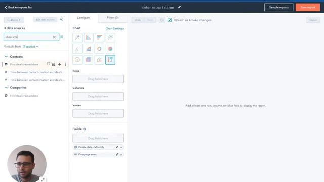 Create a Pivot Table in HubSpot Using the Custom Report Builder смотреть онлайн