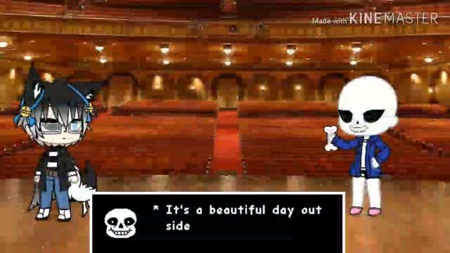 Faith and Mcr Fight sans // Gacha Life // смотреть онлайн