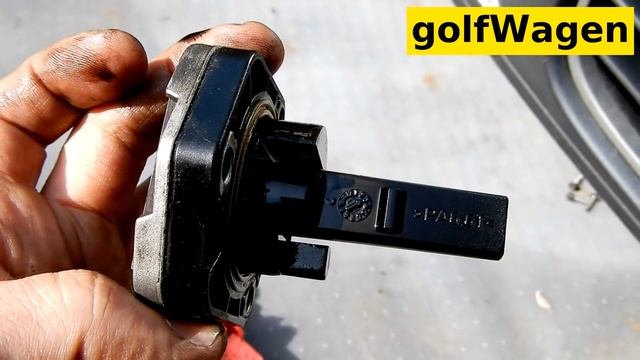 VW Golf 5 oil level sensor change G266 смотреть онлайн