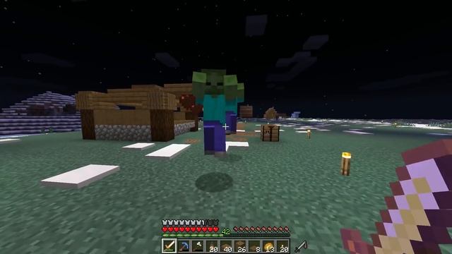 ? REGGIE'S TRADING HUT - Minecraft 1.14 Survival - Ep 17 (MC Village & Pillage Lets Play) смотреть онлайн
