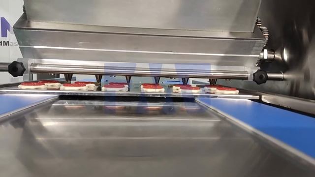 Печенье песочное "Восьмигранник" однослойное с начинкой сверху. 3Д отсадочная машина смотреть онлайн