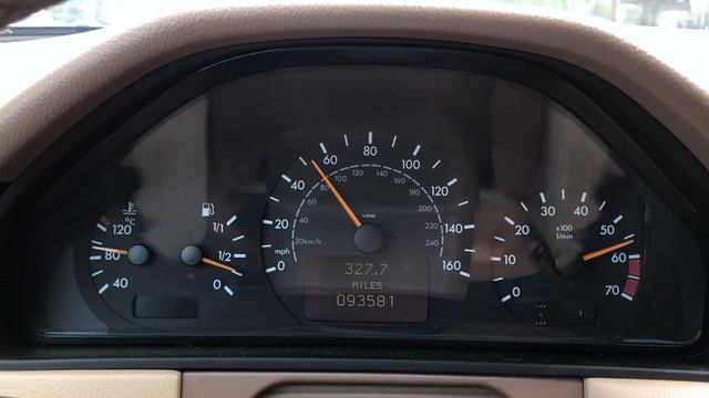 2000 Mercedes-Benz E320 W210 WOT 0-60 смотреть онлайн