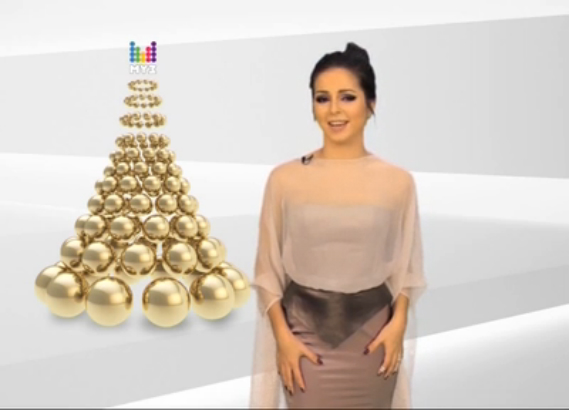 Нюша и другие артисты поздравляют с Новым Годом (ч. 1) - Муз-ТВ шагает по стране - 31.12.14 смотреть онлайн