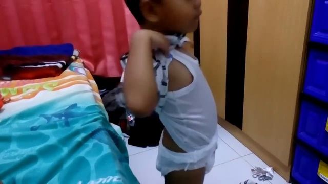 Pakai Pampers Gaya Abang
