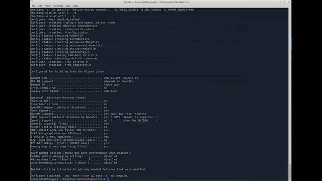 John the Ripper GPU support (Nvidia CUDA) смотреть онлайн