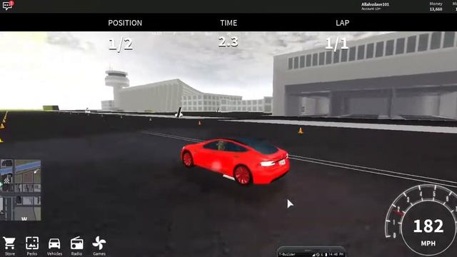 Tesla Model S vs. Nissan GTR R34 | Roblox Vehicle Simulator смотреть онлайн