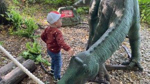 Динопарк (Jurassic Park), прогулка в парке динозавров в Уфе