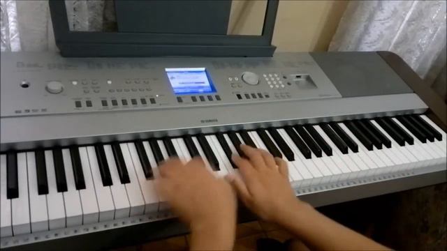 Nokia Tune Improvisations - On Piano (Yamaha DGX-640) смотреть онлайн