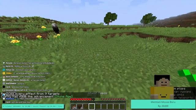 Open server ya , lanjutin mabar - Minecraft Java смотреть онлайн
