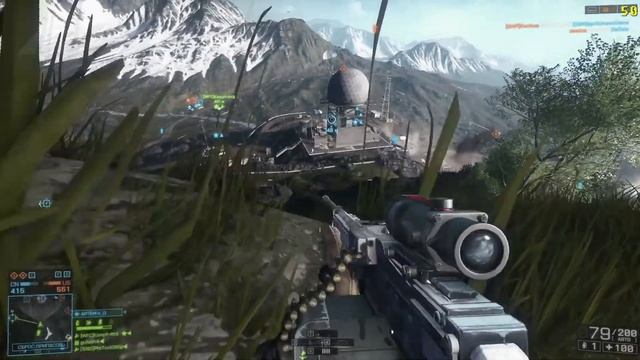 Battlefield 4 China Rising - Алтайский Хребет, обзор карты смотреть онлайн