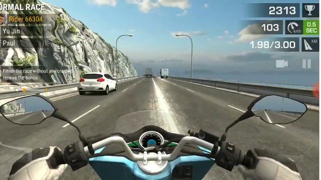 Android mobile bike ride Highway gameplay смотреть онлайн