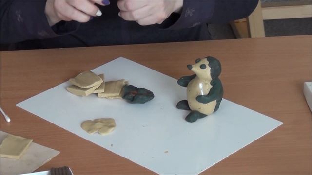 Сабулуа Нателла Джумберовна, мастер класс по предмету лепка "Ёжик- художник" смотреть онлайн