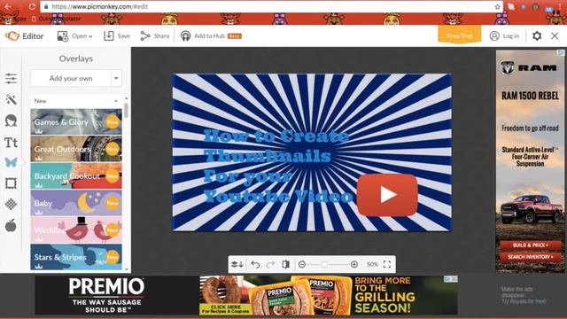 How to Create a Thumbnail without PhotoShop 2016 смотреть онлайн