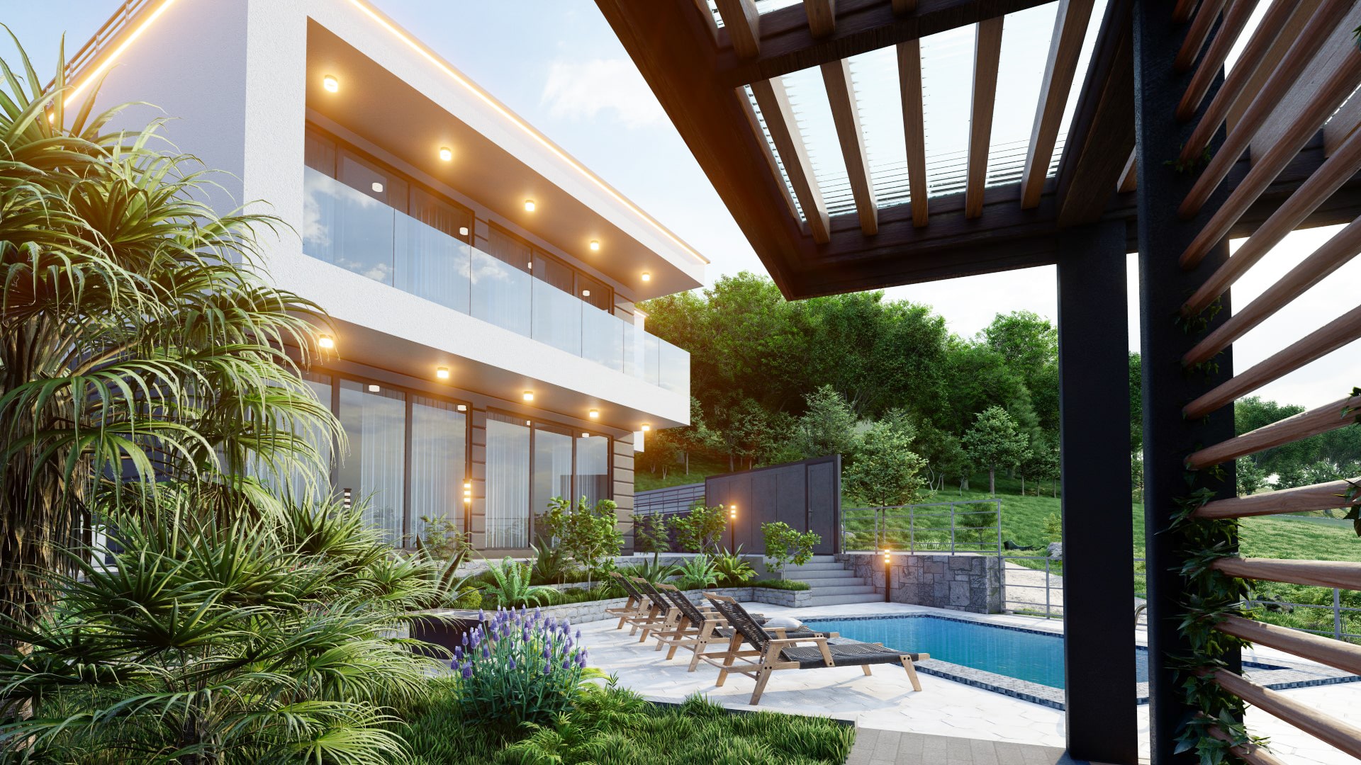 КП Villa Grand (Вилла Гранд)/Дома с бассейном в Сочи/Покупка дома в рассрочку смотреть онлайн