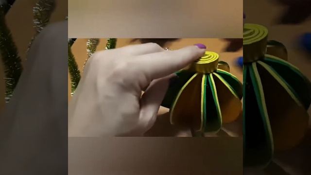 #Новогодни_игрушки_из_фоамирана_своими_руками. Новогодная игрушка .#Новогодний_шар.. смотреть онлайн