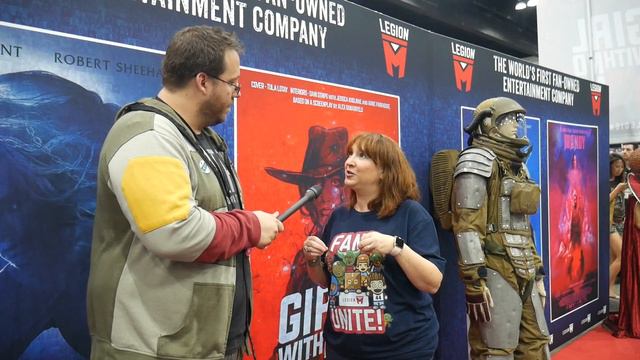 NNS Interviews Terri Lubaroff of Legion M смотреть онлайн