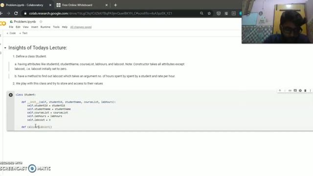 Part 1: Storing and Accessing objects of one class to/from another class #OOPs #Python смотреть онлайн