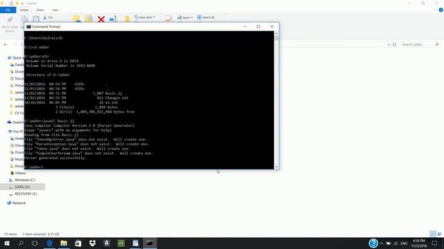 Augmenting the parser - Adding some java code смотреть онлайн
