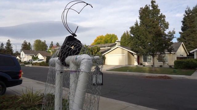 Arduino and IR camera animatronic Grim Reaper смотреть онлайн