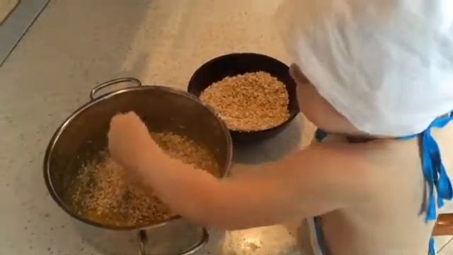 Овсяное печенье. Печенье с орехами. смотреть онлайн