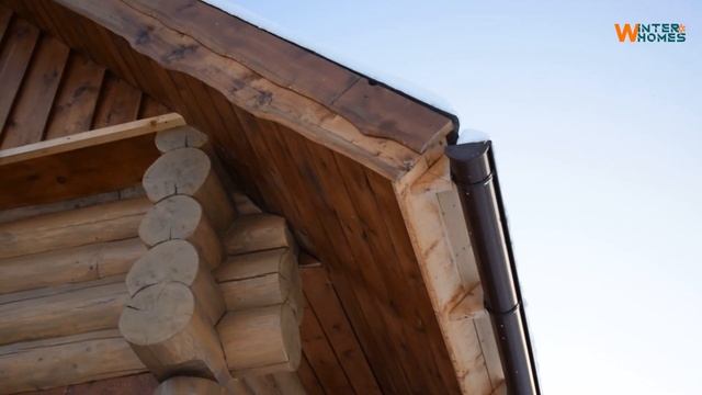 Бюджетный дом из бревна ручной рубки смотреть онлайн