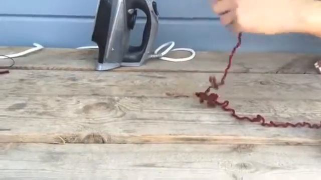 как распрямить распущенную пряжу смотреть онлайн