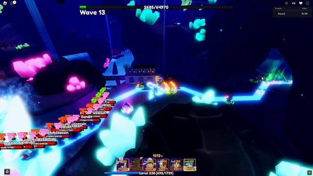 SOLO LEGEND STAGE 1 VIRTUAL DUNGEON ( ESCANOR ) | ROBLOX ANIME ADVENTURES INDONESIA смотреть онлайн