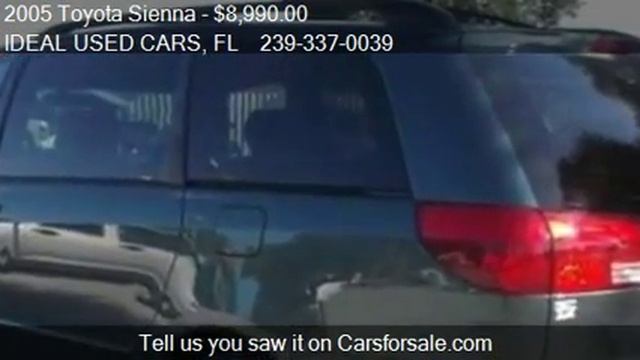 2005 Toyota Sienna 5dr CE FWD 7-Passenger for sale in Fort M смотреть онлайн