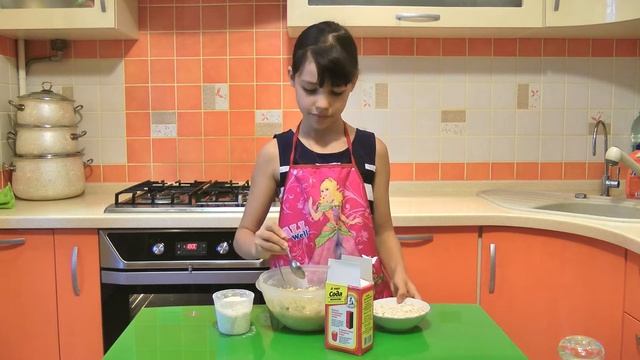 Пирог с овсяными хлопьями ★ видео рецепт смотреть онлайн