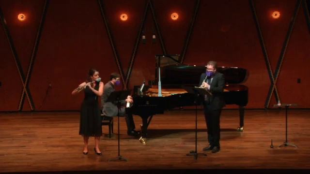 Paul Schoenfeld: Sonatine for Flute, Clarinet, and Piano смотреть онлайн