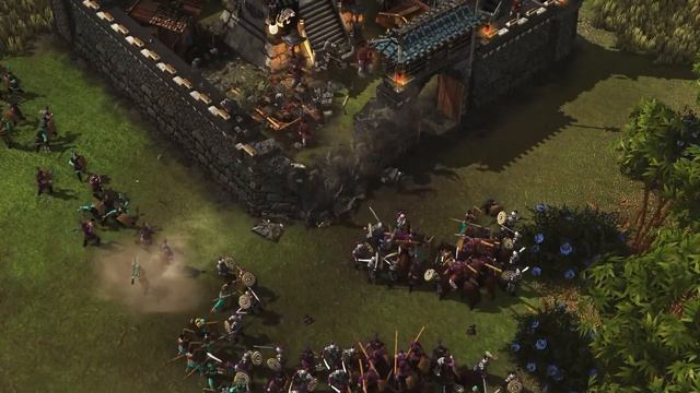 RELEASE DATE - Stronghold Warlords GAMEPLAY Trailer - Upcoming RTS Game for 2020 смотреть онлайн