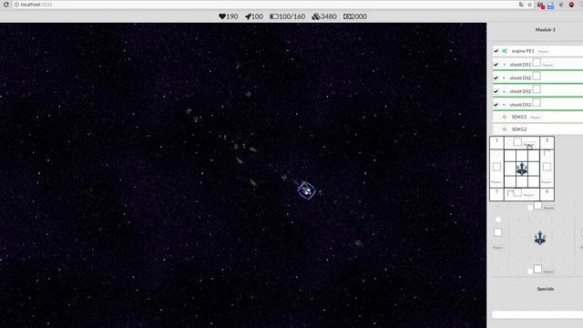 Swarm AI behavior and animation test in 4x js browser game смотреть онлайн