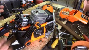 Бензо-пила Карвер RSG-238!Как определить и устранить не исправность (не карбюратор)!!!