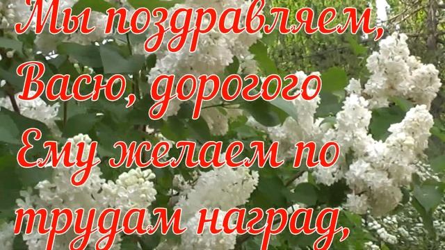 ВАСЯ, С ДНЕМ РОЖДЕНИЯ смотреть онлайн