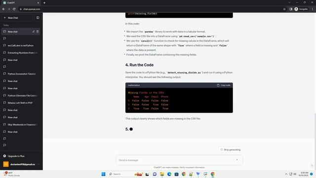How do I detect missing fields in a CSV file in a Pythonic way смотреть онлайн